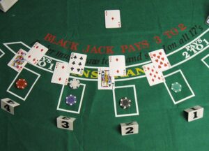 Une table de jeu commune